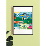 KIBLIND ATELIER | Print "Cuadro en habitación con perro" X BEYA PANICHA