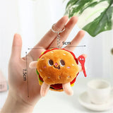 Llavero peluche hamburguesa