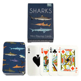 Mini baraja de cartas "Shark"