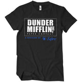 Camiseta "Dunder Mifflin" (negra)