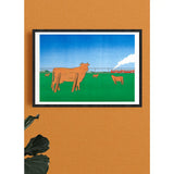 KIBLIND ATELIER | Print "Tren vacas" X SIMON BAILLY