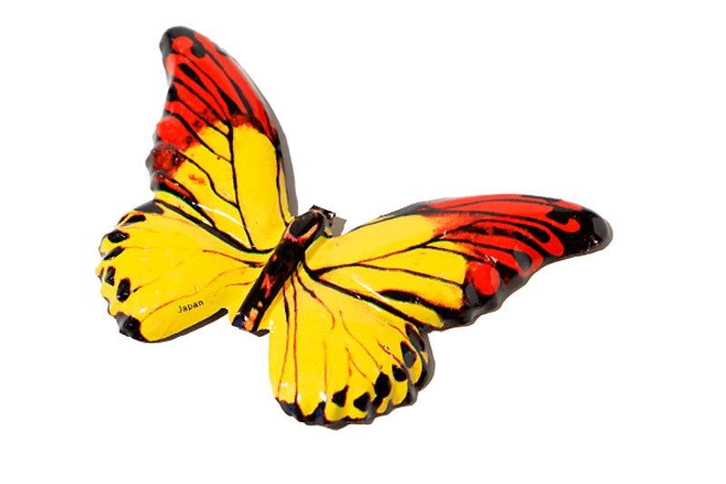 Broche gigante mariposa