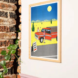 KIBLIND ATELIER | Print "Fried eggs here" X SIMON BAILLY