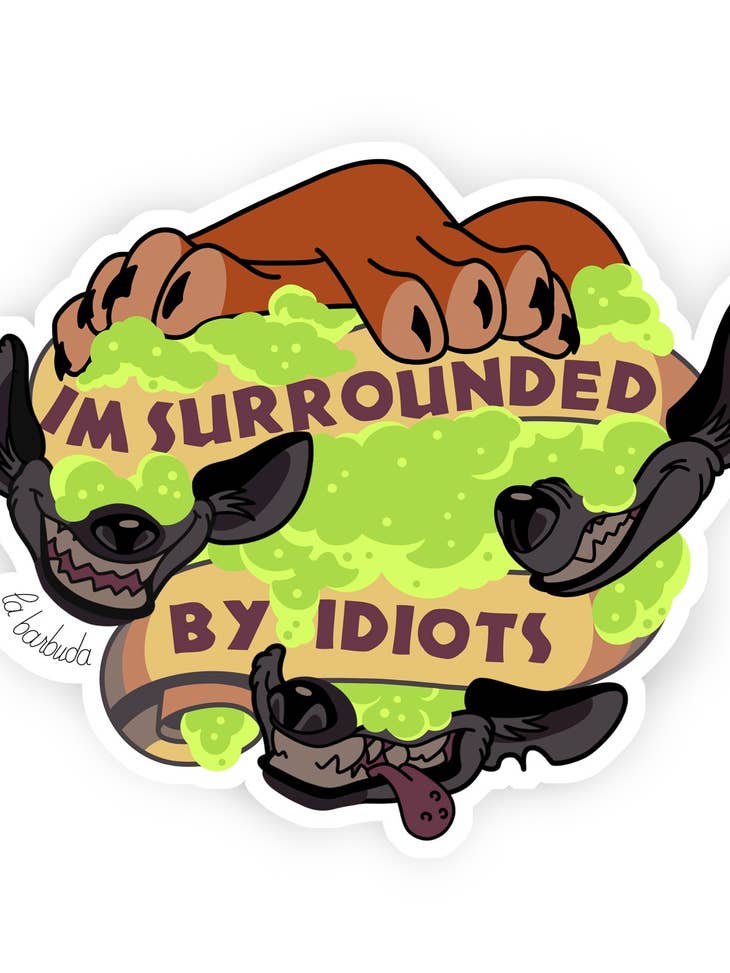 Stickers pegatinas X LaBarbuda (varios)