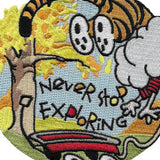 Parche "Never Stop Exploring" X LaBarbuda