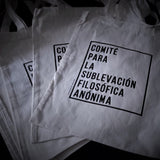 ALMACÉN DE ANÁLISIS | Tote bag "Comité para la sublevación filosófica anónima"