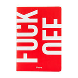 Libretas (set de 3) "FUCK OFF"