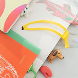 Marcapáginas plátano