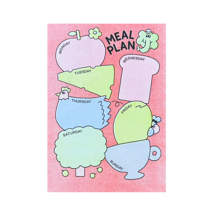 JUMBO PRESS | Bloc de notas "Meal Plan"