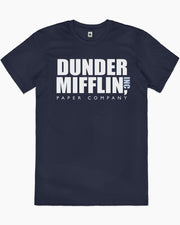 Camiseta Premium Unissex The Office Dunder Mifflin Paper Company