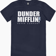 Camiseta Premium Unissex The Office Dunder Mifflin Paper Company