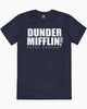Camiseta "Dunder Mifflin INC Paper Company " (azul marino)
