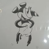 HÉCTOR VENTURA | Serigrafía Mickey Mouse cartón gris (II)
