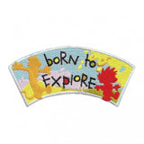 Parche "Born to explore" X LaBarbuda
