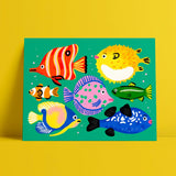 SARA MARCOS | Print "Peces"