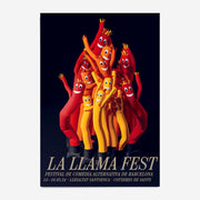 JAVIER JAÉN | Póster Llama Fest 2024