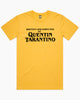 Camiseta "Written and Directed By Quentin Tarantino" (amarilla)