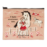 Estuche "I hate everyone too"