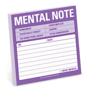 Postit “Mental note”
