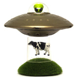 UFO Cow Abduction. Beam up your bovine