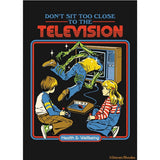 Imán "Don't sit close to television" X EPHEMERA