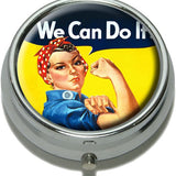 Rosie the Riveter Pill Box