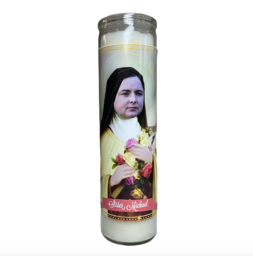 Cirio / vela de oración: Sister Michael