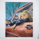 CLARA S. PROUS | Print "Chica en un STOP"