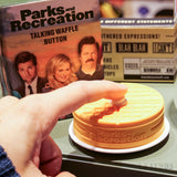 Parks and Recreation Talking Waffle Button