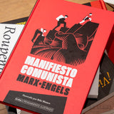 MARX & ENGLES | Manifiesto Comunista. Ilustrado por Riki Blanco
