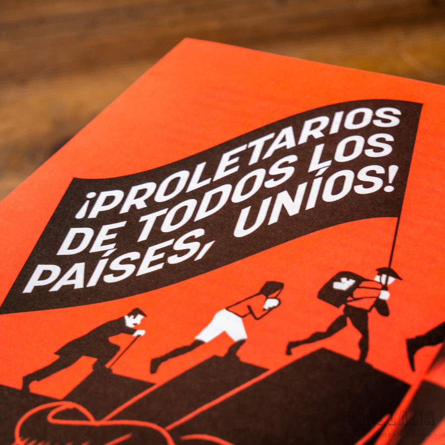 MARZ & ENGLES | Manifiesto Comunista. Ilustrado por Riki Blanco
