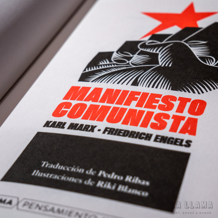 MARZ & ENGLES | Manifiesto Comunista. Ilustrado por Riki Blanco