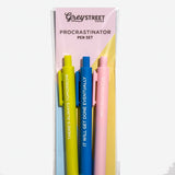 Kit 3 Bolis "Procrastinator"