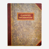Libreta grande "Classified Information"