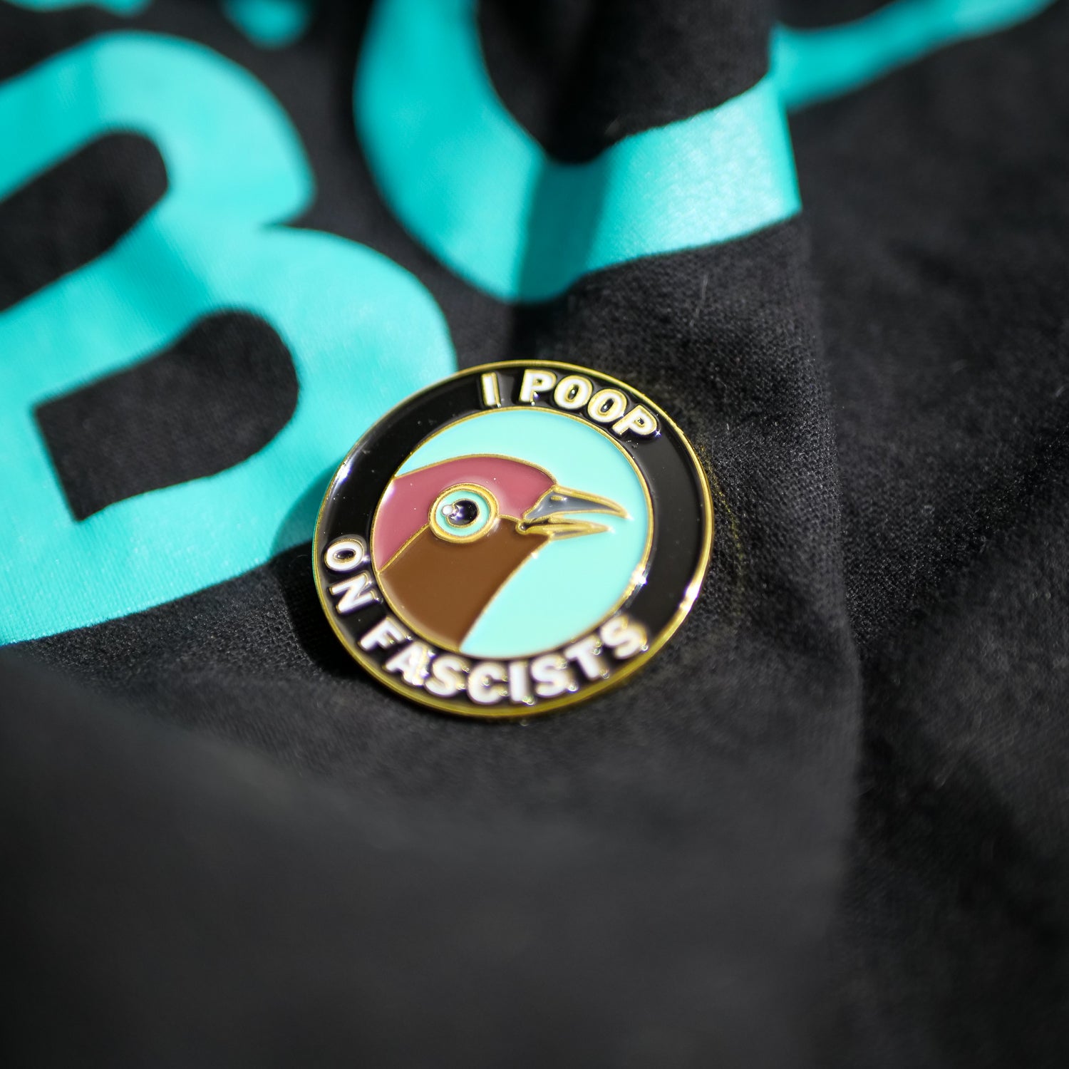 Pin "I Poop on Fascist"