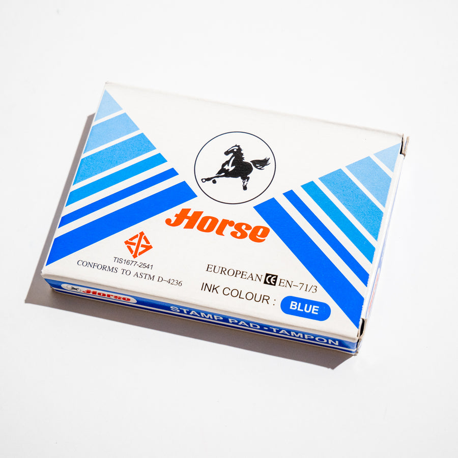 Tampón Horse AZUL (tinta para sellos)