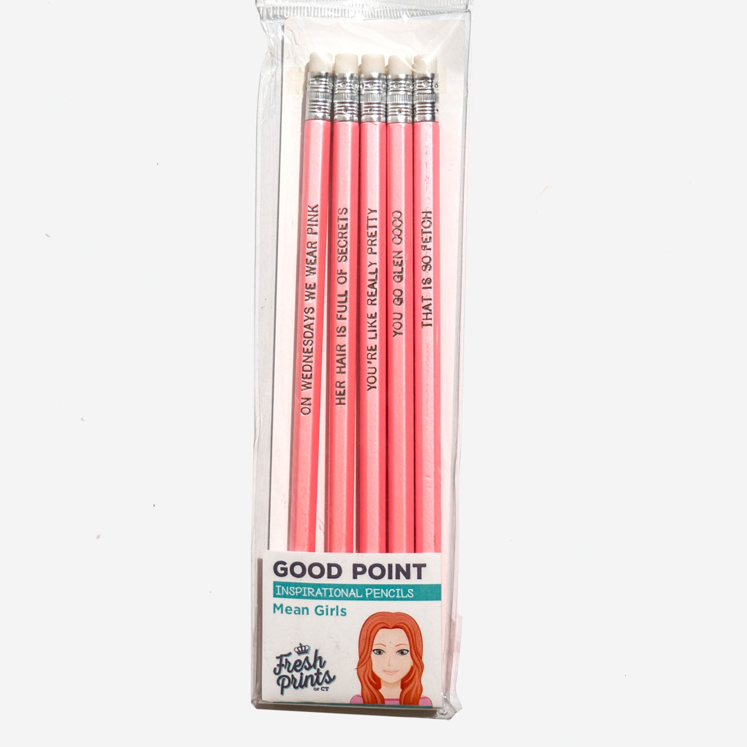 Kit 5 Lápices de 'Mean Girls'