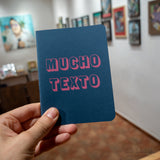 Libreta pequeña MUCHO TEXTO