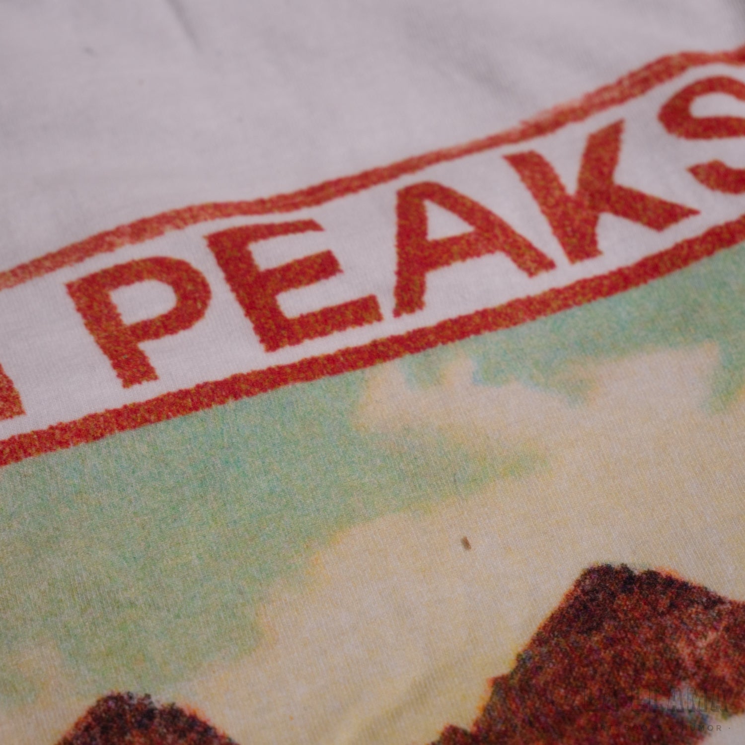 Camiseta Paisaje "Twin Peaks - Washington" Talla XXL
