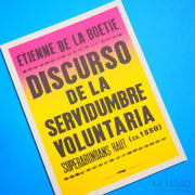 ÉTIENNE DE LA BOÉTIE | Discurso de la servidumbre voluntaria