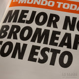 EL MUNDO TODAY | Mejor no bromear con esto