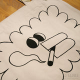 Tote bag ancha Pájaro fumando X YUKFUN