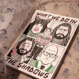 Print A4 "What we do in the shadow" X LA LLAMA STORE & NÚRIA JUST