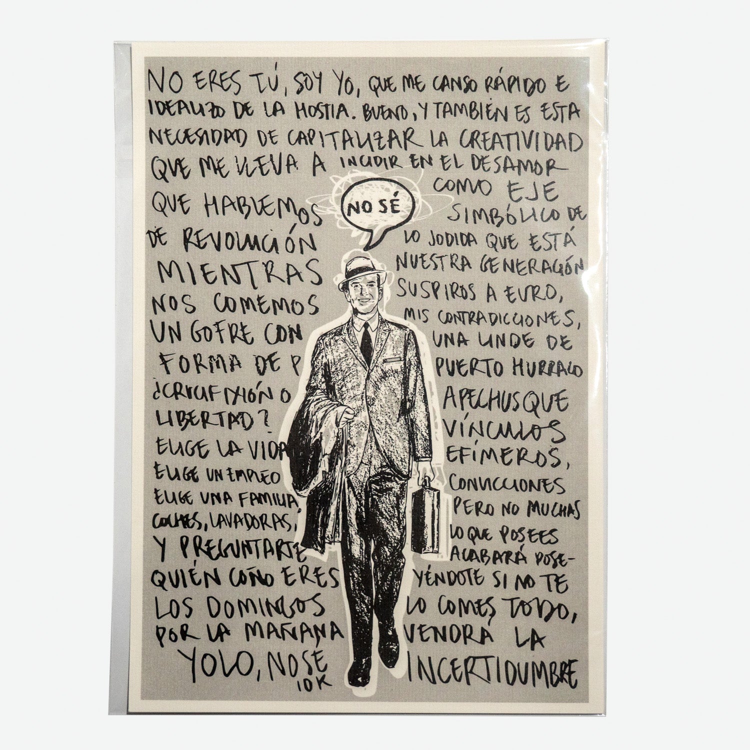 NO SÉ | Láminas A4