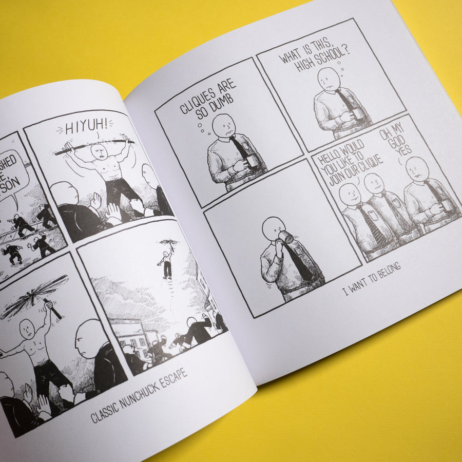 JAKE THOMPSON | The Book of Onions. Comics to Make You Cry Laughing and Cry Crying