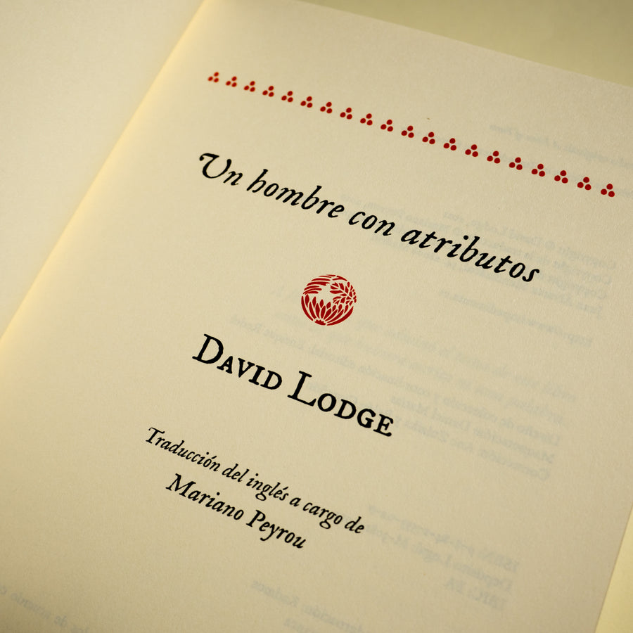 DAVID LODGE | Un hombre con atributos
