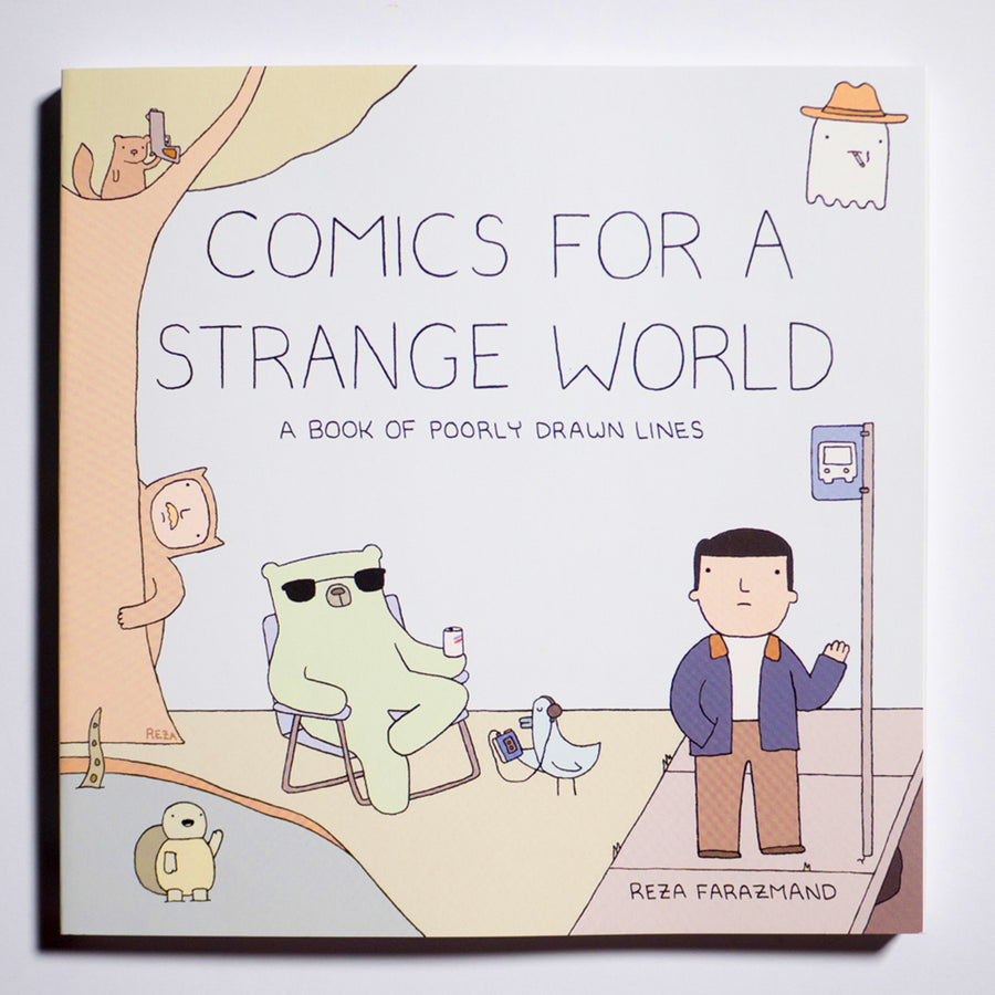 REZA FARAZMAND | Comics for a strange world