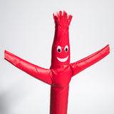 Muñecos hinchables que bailan y saludan como idiotas