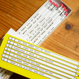 Kit de 7 lápices x DAVID SHRIGLEY