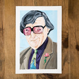 CLARA S. PROUS | Original "Señor con gafas"